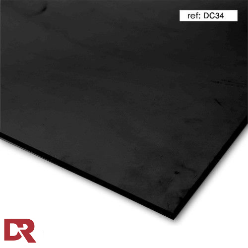 Flame Retardant Solid Neoprene / NBR Rubber Sheet
