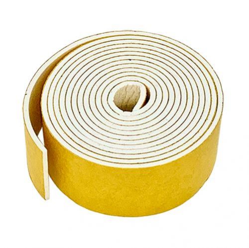Silicone rubber strip sponge self adhesive 10mm wide x 5mm thick